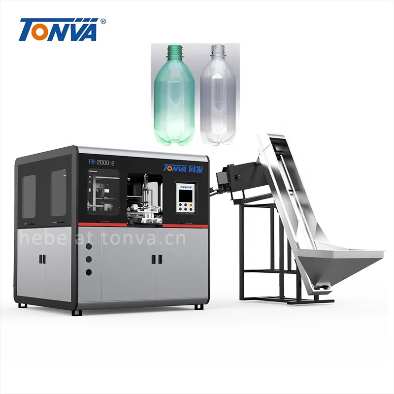Машина TONVA для выдувного формования пластиковых бутылок из ПЭТ-пластика