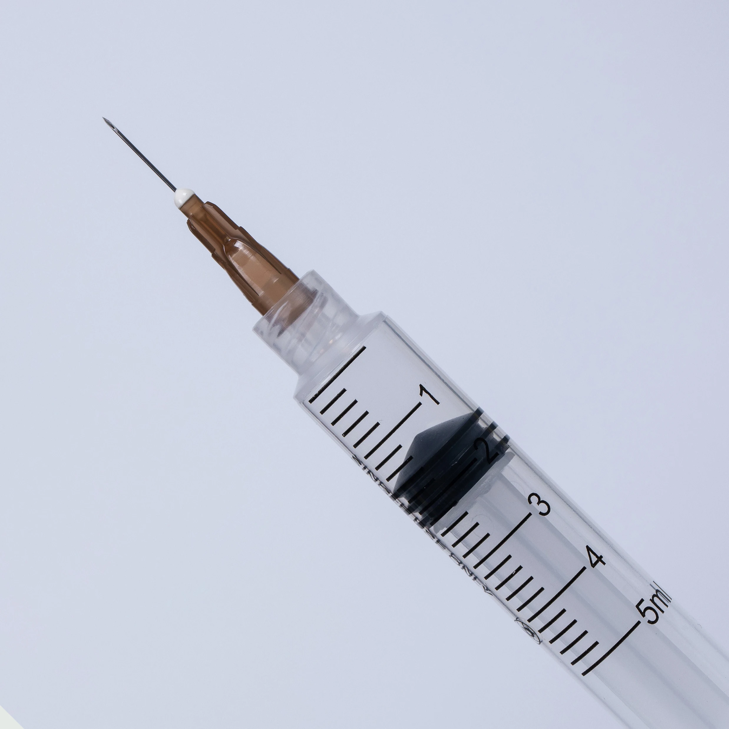 Custom Medical Disposable Plastic Luer Lock Syringe Hypodermic Injection Syringe with Needles
