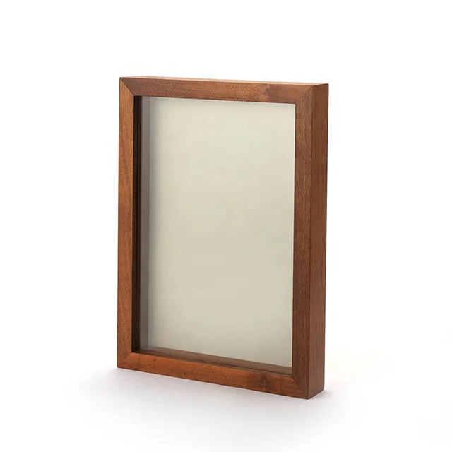 Solid wood retro photo frame table can be customized wall decoration photo frame