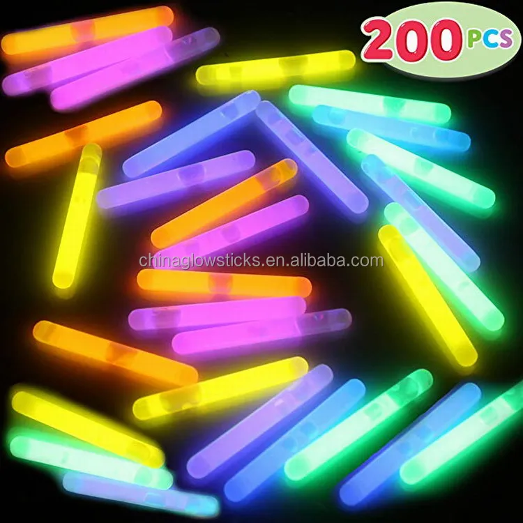 Customize Size Glow Stick 1.5 Inch Mini Fishing Light Stick Custom