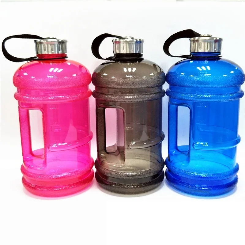 2.2 L Large Water Bottle Matt Color Sports Bottle Gym Jug Custom Logo Canteen Bpa Free Leak Proof For Fitness Bottles Gallon Jug