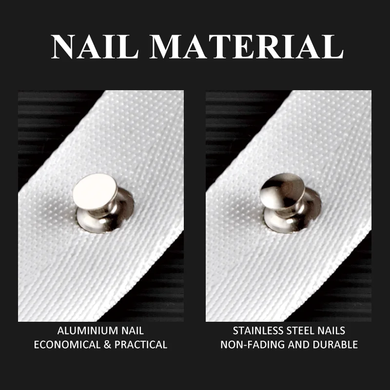 Hot-Sale Modern Design 3cm White S Fold Tape Customizable Length for S Wave Curtain Rails for Curtain Poles Tracks & Accessories