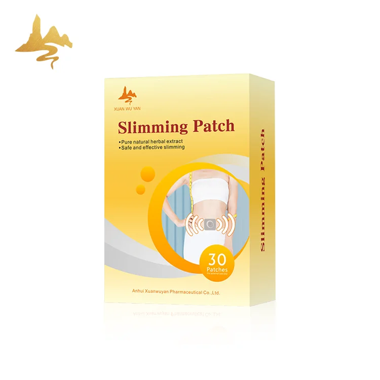 Private Label Disposable Women Weight Navel Slim Plaster Belly Slimming Patch For Abdomen
