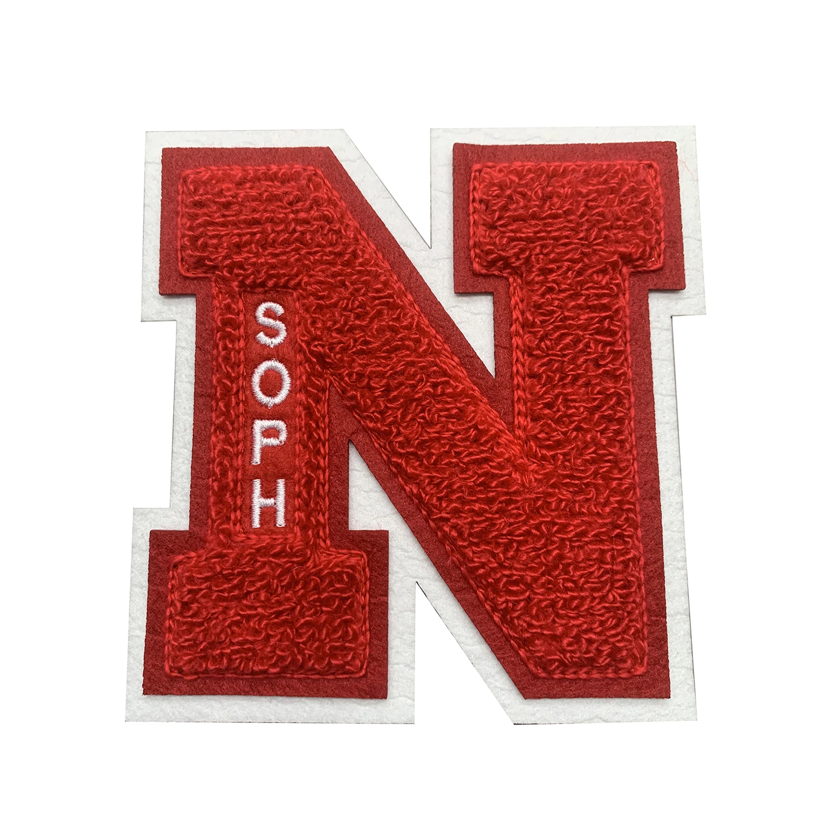 Оптовая продажа, нашивки из шенилла с вышивкой на заказ