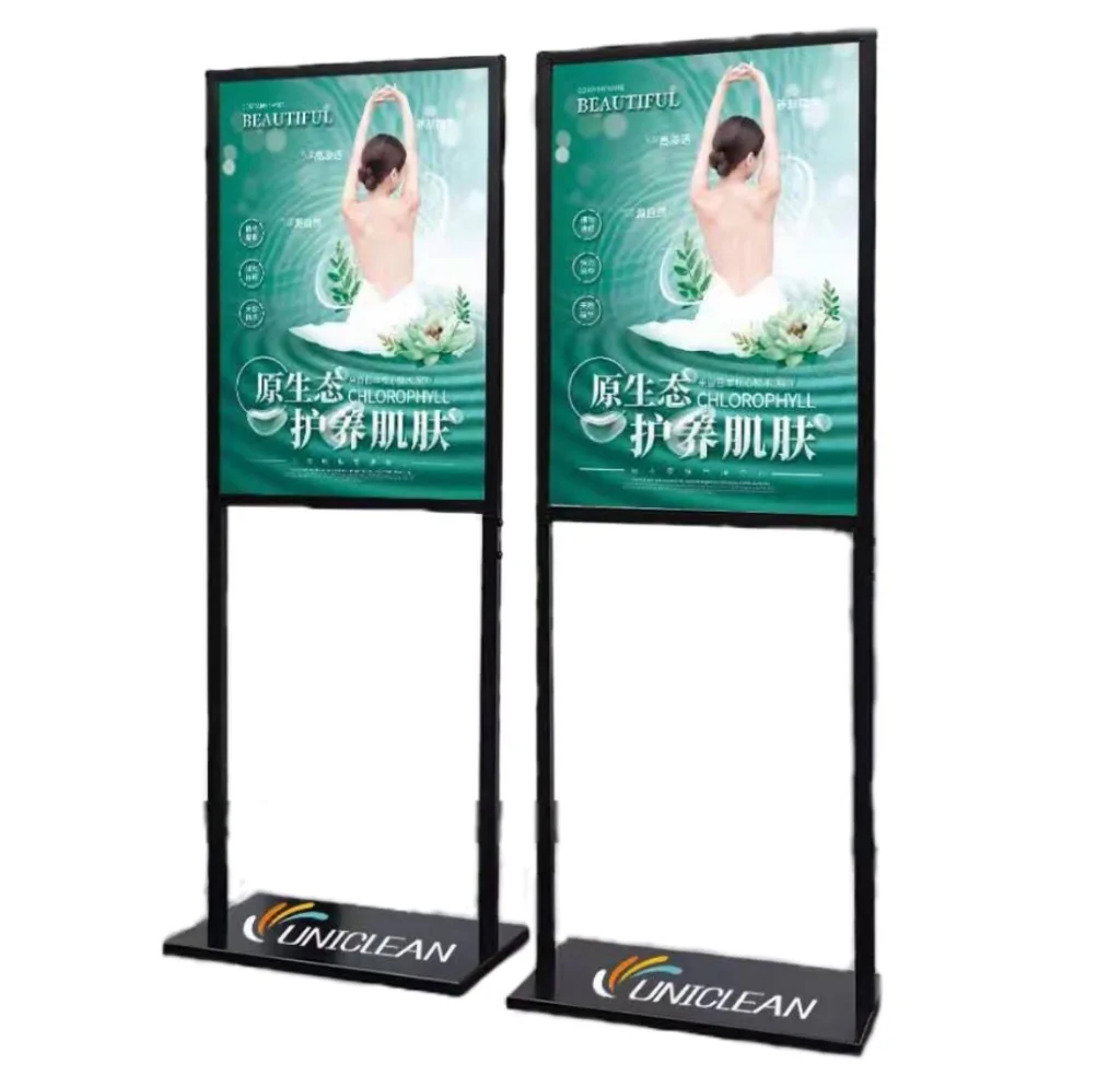 Market activities KT board display frame vertical floor-to-floor poster stand store advertising frame bracket billboard display