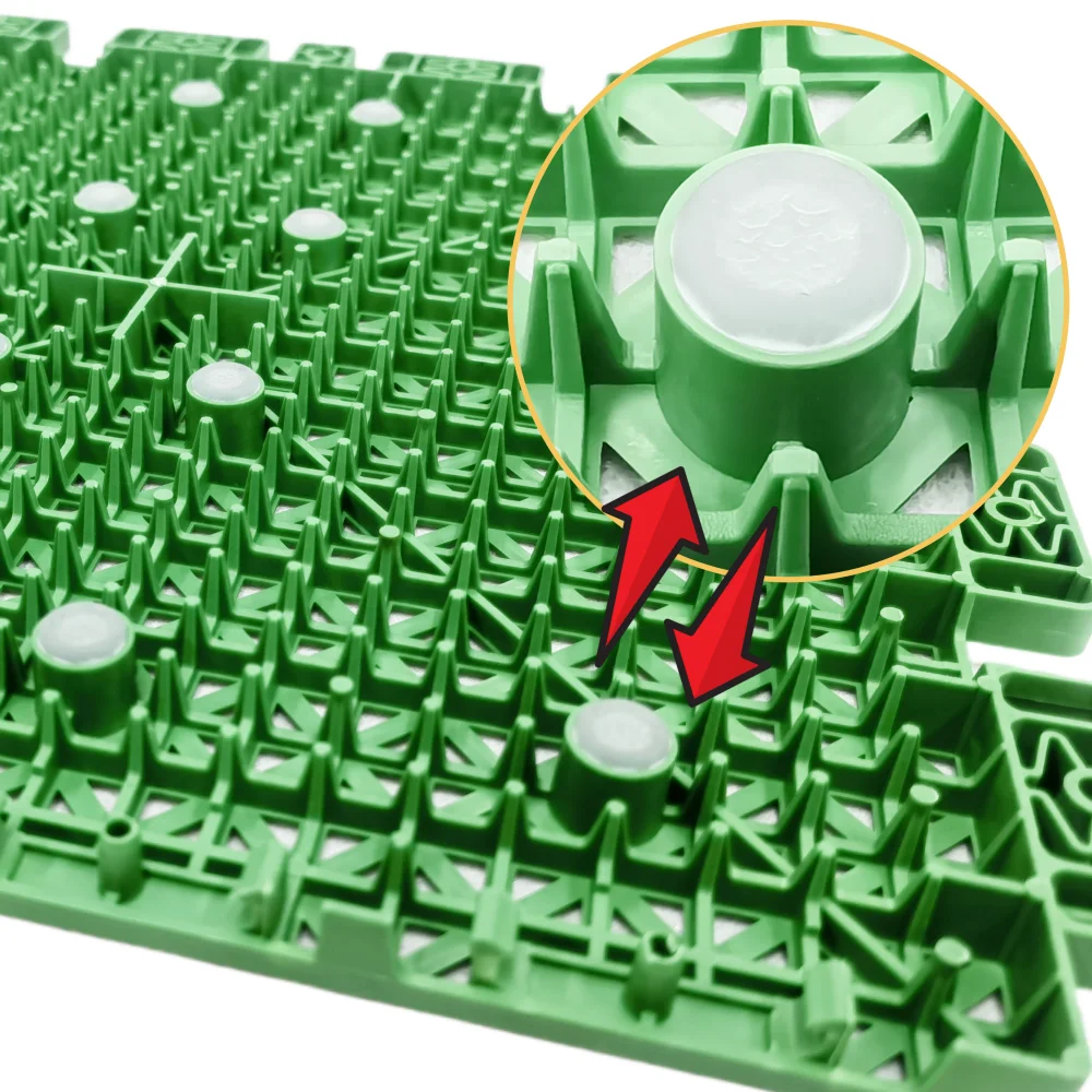 Outdoor 3*3 Fiba Basketball Court Flooring Sports Soundproof PVC PP Material Mini Floor Covers