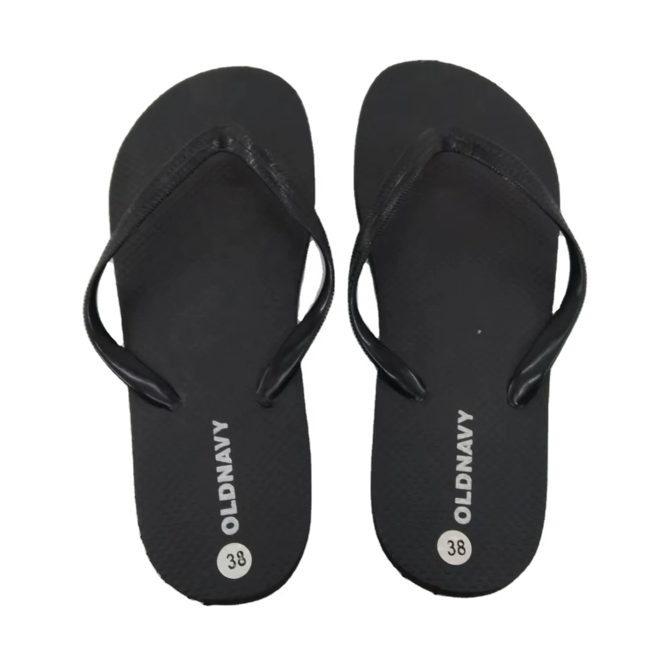 Wholesale Slippers Beach Slippers Outdoor Black Sublimation Flip Flops Pvc Men Flip Flop Slippers Summer EVA Waterproof Shoes