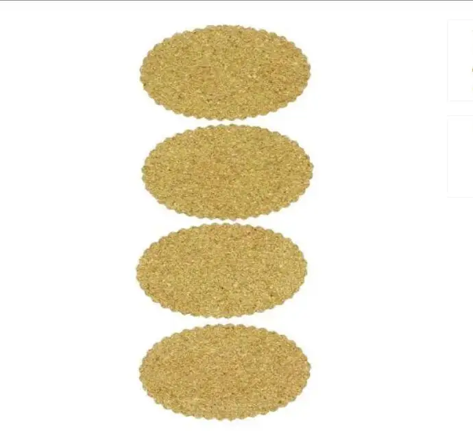Customized Oval Shaped Cork Stickers for Scrapbooking Decor