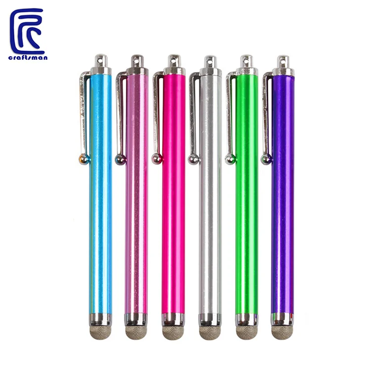 Sensitivity Capacitive Stylus Fiber Mesh Tips Touch Screen Pen for iPad iPhone Tablets All Universal Touch Devices