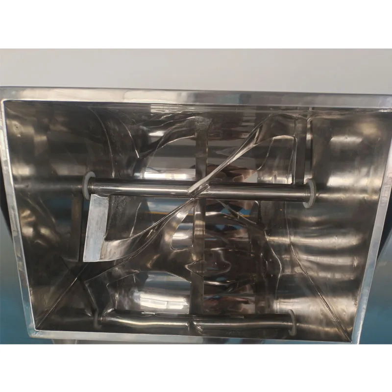 Stainless Steel Small Lab Pharmaceutical Chemical Medical Granules Herb Dry Powder Trough Type Mixing Machine