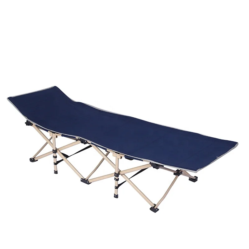 Adult Folding Office Cot Travel Portable Cots Camping Folding Bed With Carry Bag Convenient single folding camp bed camping bed