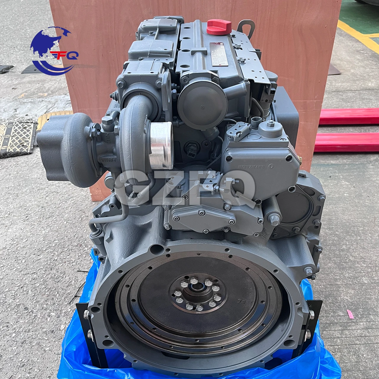 Новый Подержанный двигатель DEUTZ 74 кВт SN:10539215 BF4M2012 BF6M2012 в сборе для экскаватор погрузчик бульдозер грузовик