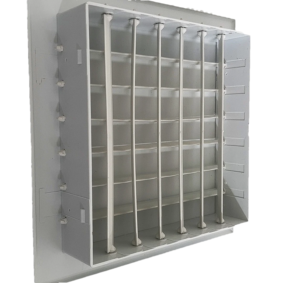 Air Conditioning Outlet Louver Fresh air Double-layer Ventilation Exhaust air Conditioning Outlet Louver Grille