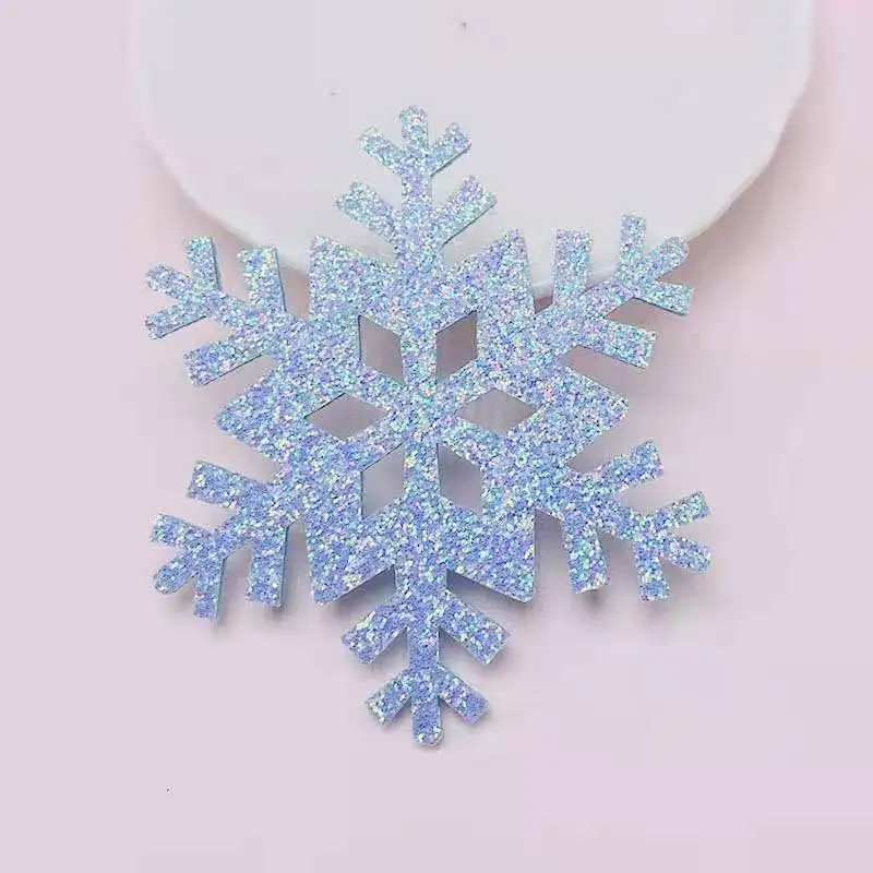 Glitter Acrylic Sheet Christmas Tree Ornaments Christmas Ornaments 2024 Snowflake