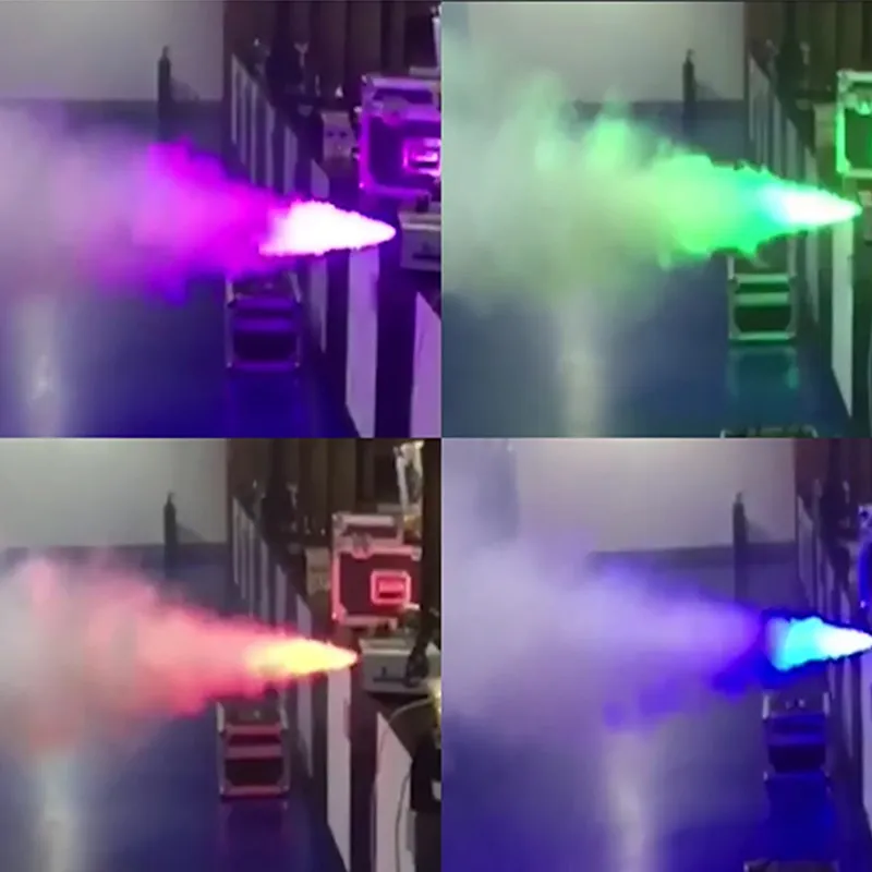  Лидер продаж на Amazon свадьба дискотека 1500 Вт DMX 512 вертикальный туман светодиодная дымовая