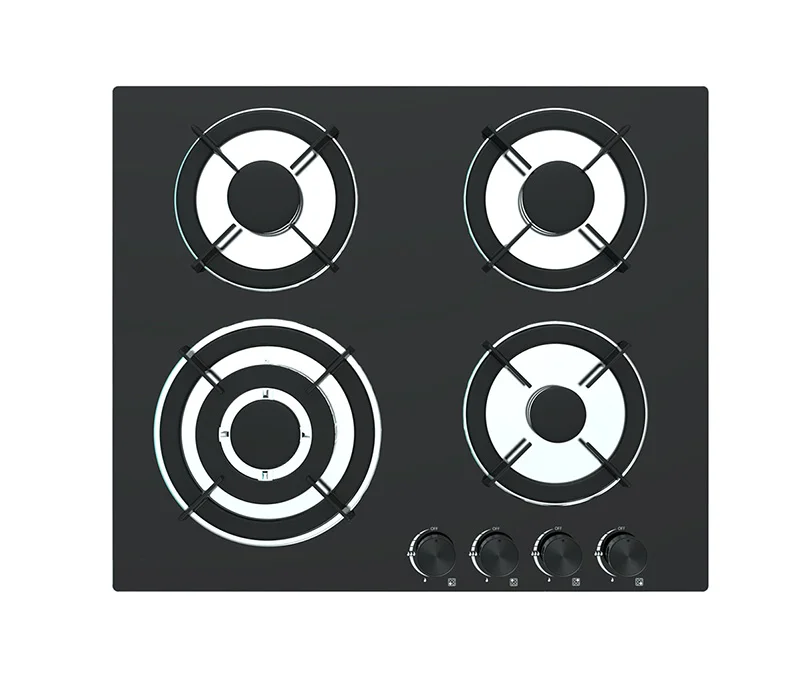 Novel Design China Wholesale 4 Burners Hob Cooktop Cooker Top Auto Ignition 4 Burner Gas Stove