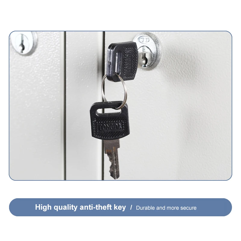 Tall Metal Storage Cabinet Lockable Steel Storage Cabinet with Doors and Shelves for Office Garage Home