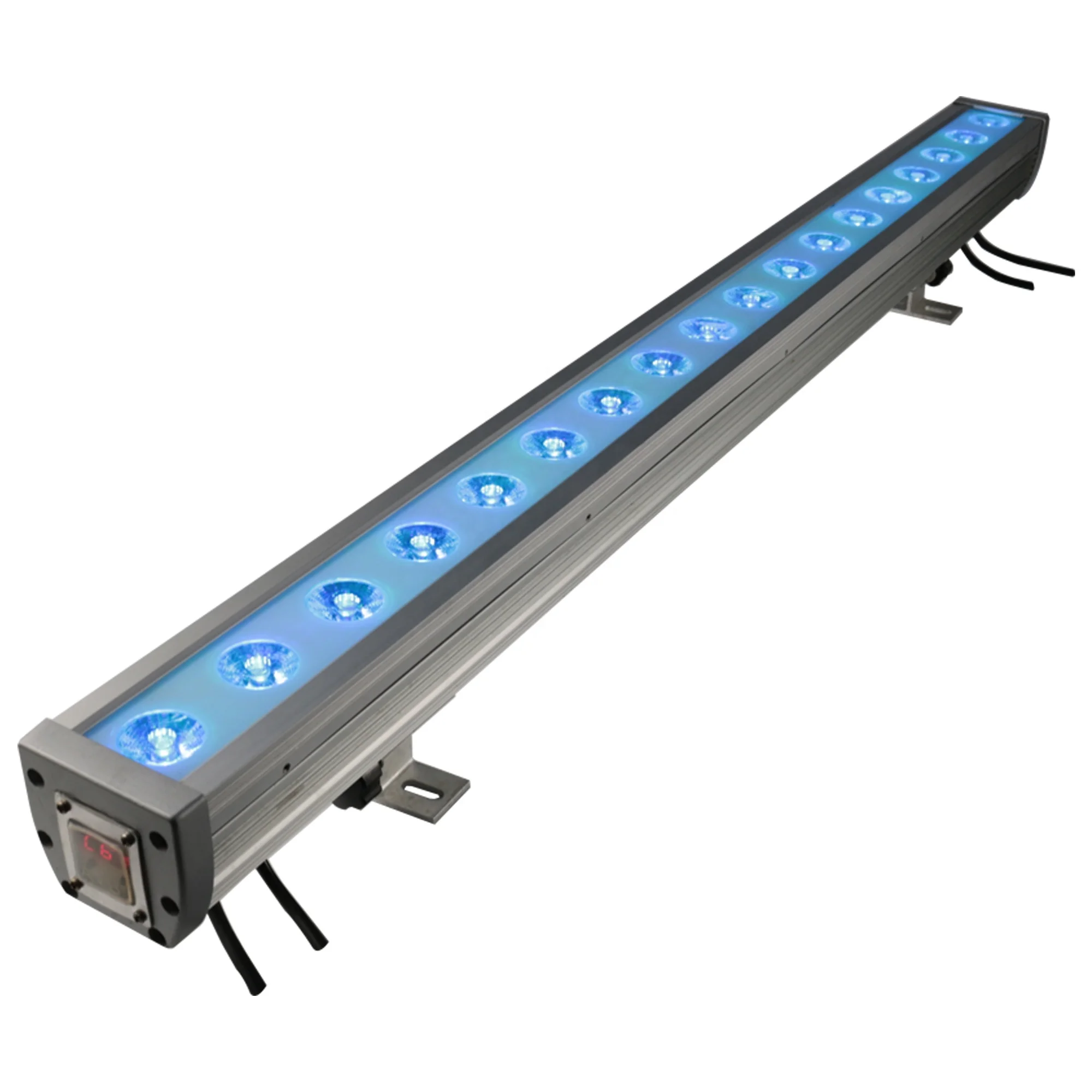 
Grace 18PCs 3W LED Wall Washer 3in1IP65 Waterproof RGB Blinder LED 