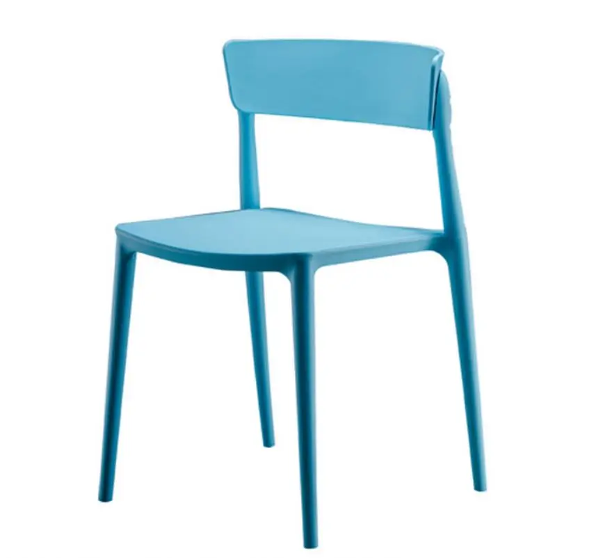 
Colorful commerical restaurant plastic chairs stackable dining chair full pp plastic home furniture plastic living room chair 