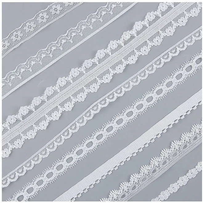 Factory Supplier Non Stretch Lace Trimming Elastic Lace Trim for Garment Accessories