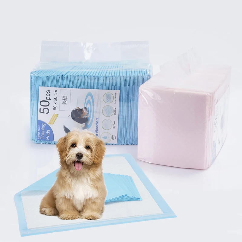 New Design Wholesale puppy pad manufacturers disposable pet training pad Eco-friendly urine pads for dogs