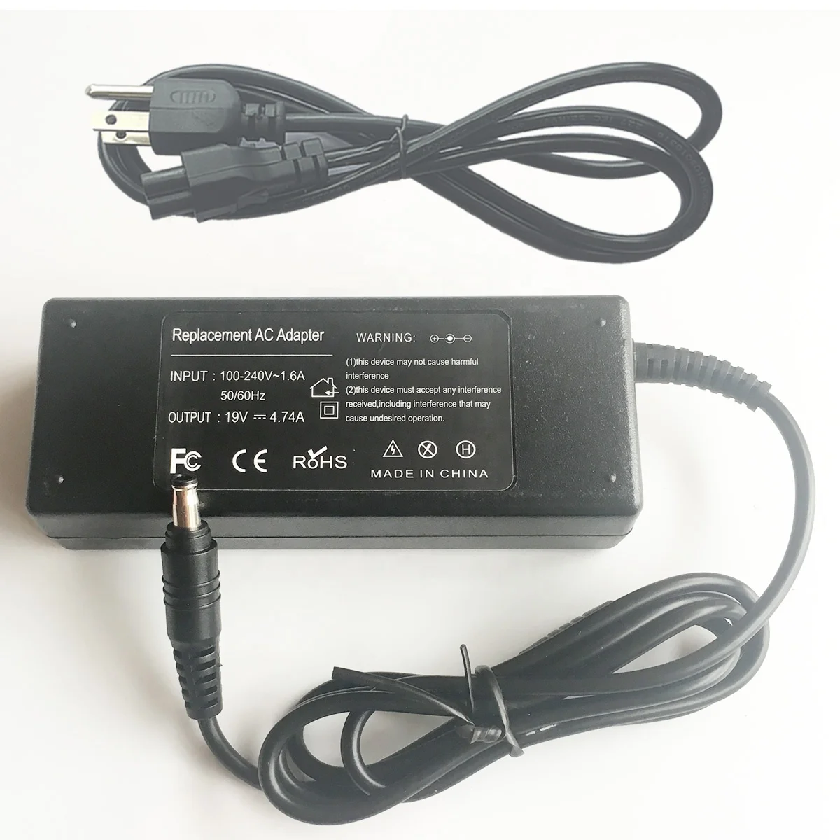 OEM power adapter for SAMSUNG AD-9019S SADP-90FH B R510 R610 R700 19v 4.74a laptop charger 90W