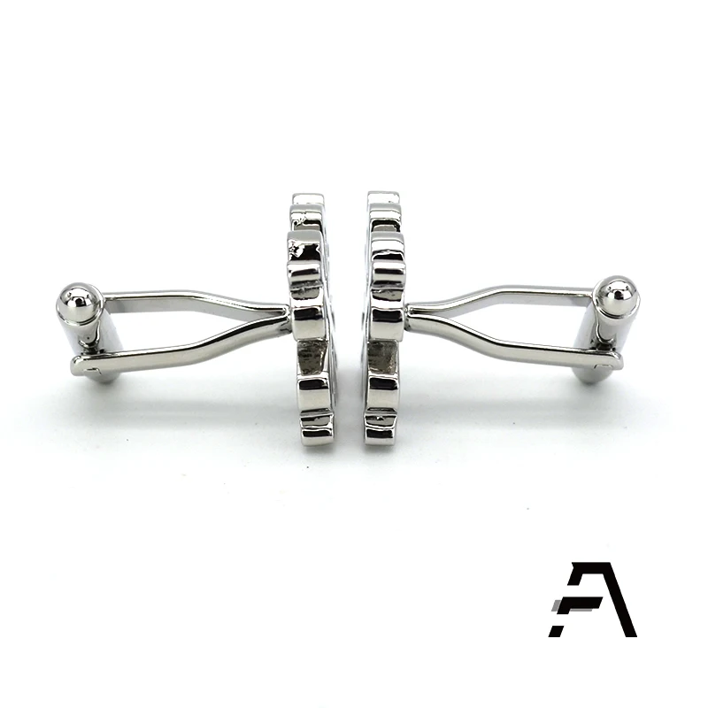 Серебряные запонки-кресты Calatrava на заказ