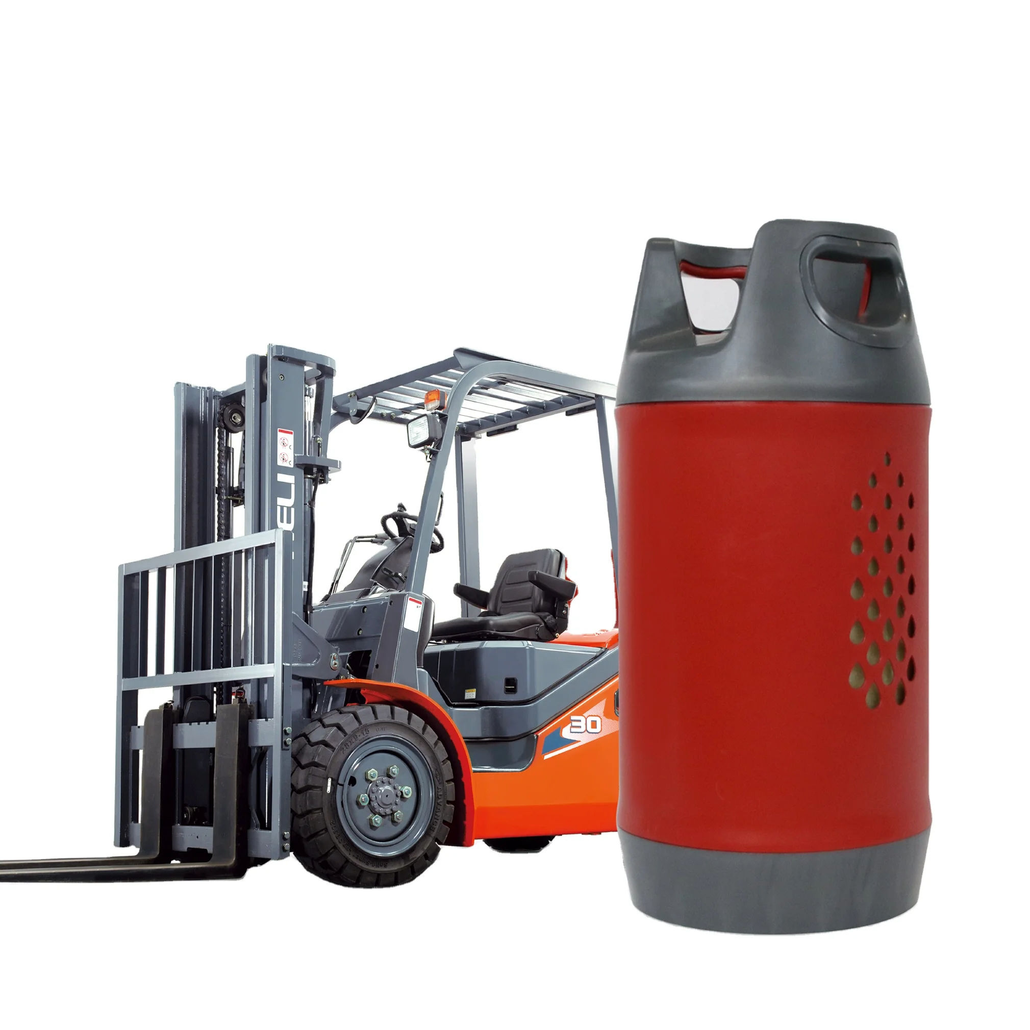 price good kitchen lpg cylinder 12.5Kg composite lpg tank cooking lpg gas cylinder