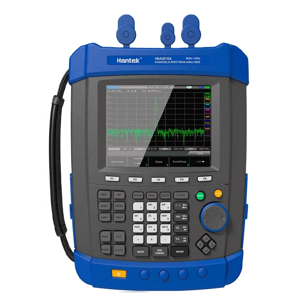 Hantek HSA2016A Handheld Digital spectrum analyzer with portable Field Strength Meter spectrum monitor