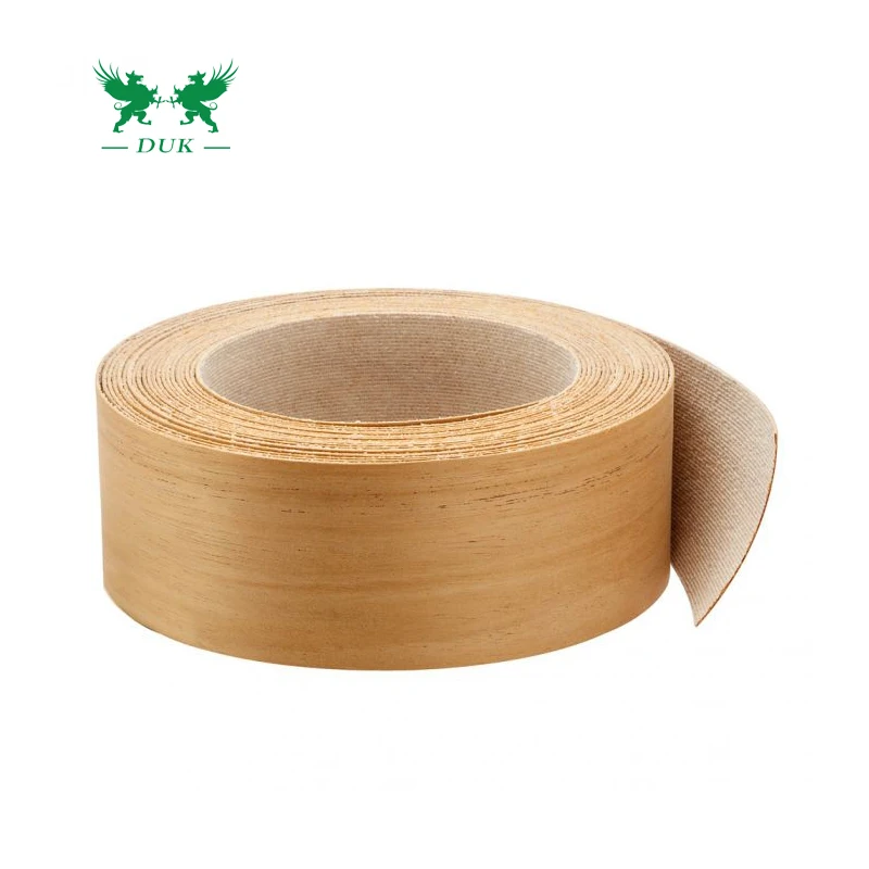 Decorative Edge Banding Tape Flexible Wood Grain/Solid Color PVC/ABS Door Edge Band