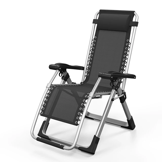 Lightweight sun lounge 2 person folding chair chair Outdoor beach recliner zero gravity folding chair