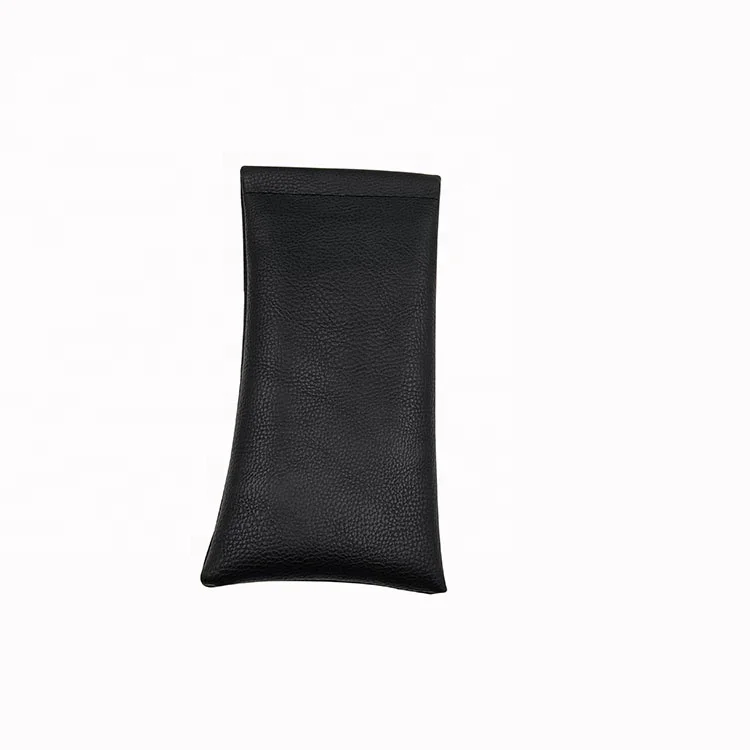 sunglasses bag logo plastic microfibre case cloth purple transparent glass bag