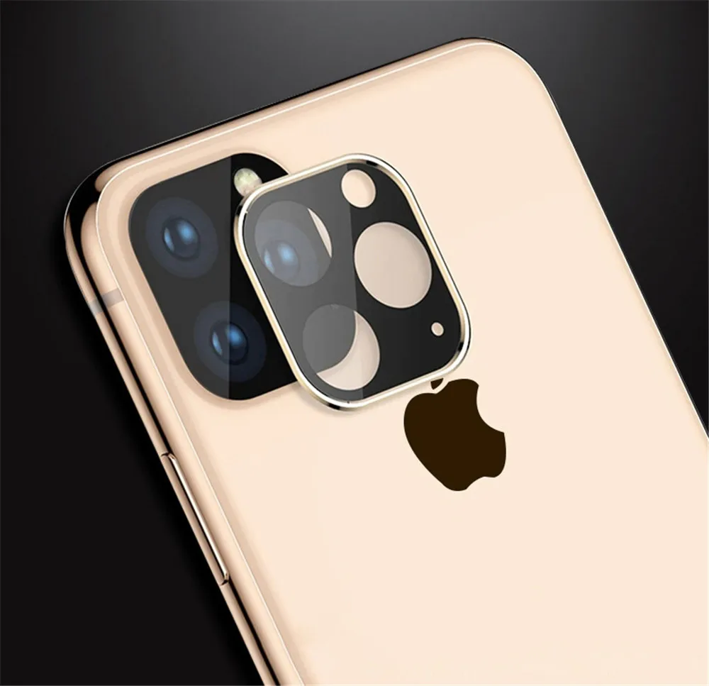 Для iPhone 11 3D металлическая защитная пленка для объектива камеры закаленное стекло Защита экрана для iPhone 11 Pro 11 Pro Max