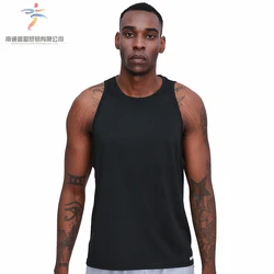 Men Softable Gym Sports O-Neck Tank Top Sleeveless Vest For Summer