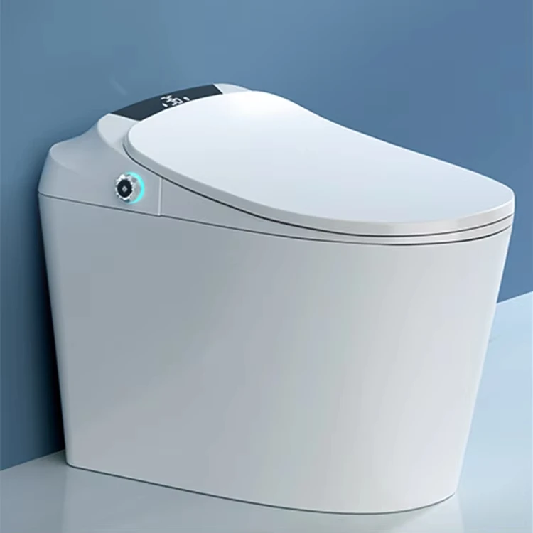 Smart Toilet for bathrooms with Smart Bidet Auto Open/Close Lid &with Bidet Built In Heated Toilet Seat