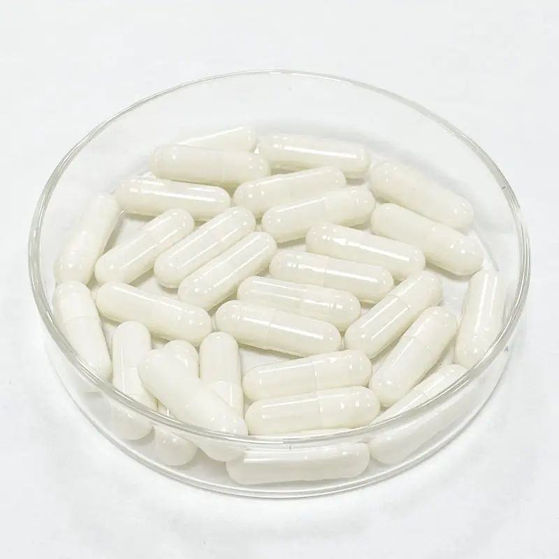 Wholesale white non TiO2 vegetable empty Capsules