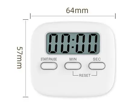 shower alarm timer clock waterproof timer countdown countup timer large digital display