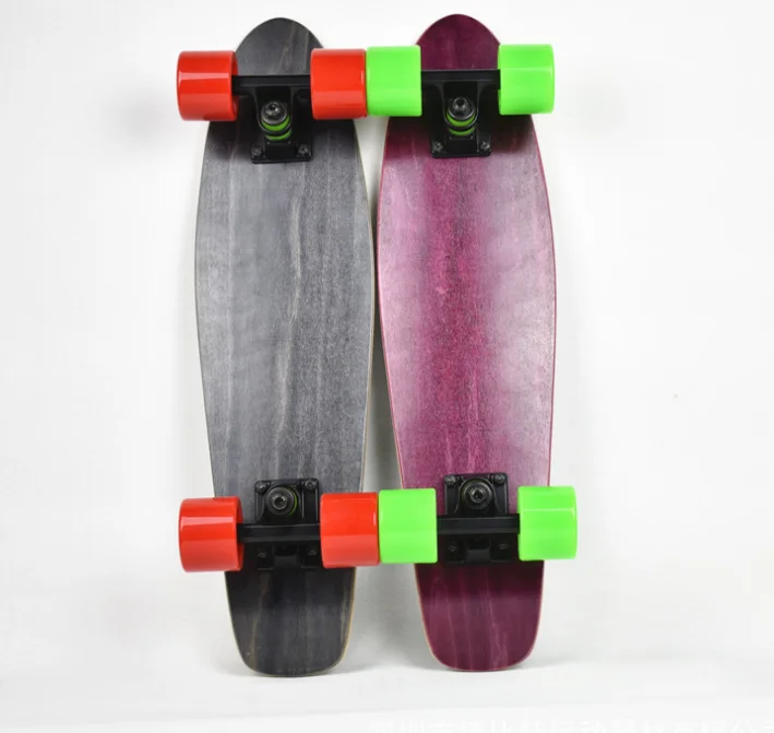 blank wooden maple old school surf skate cruiser skateboard decks wholesale land surf skateboard