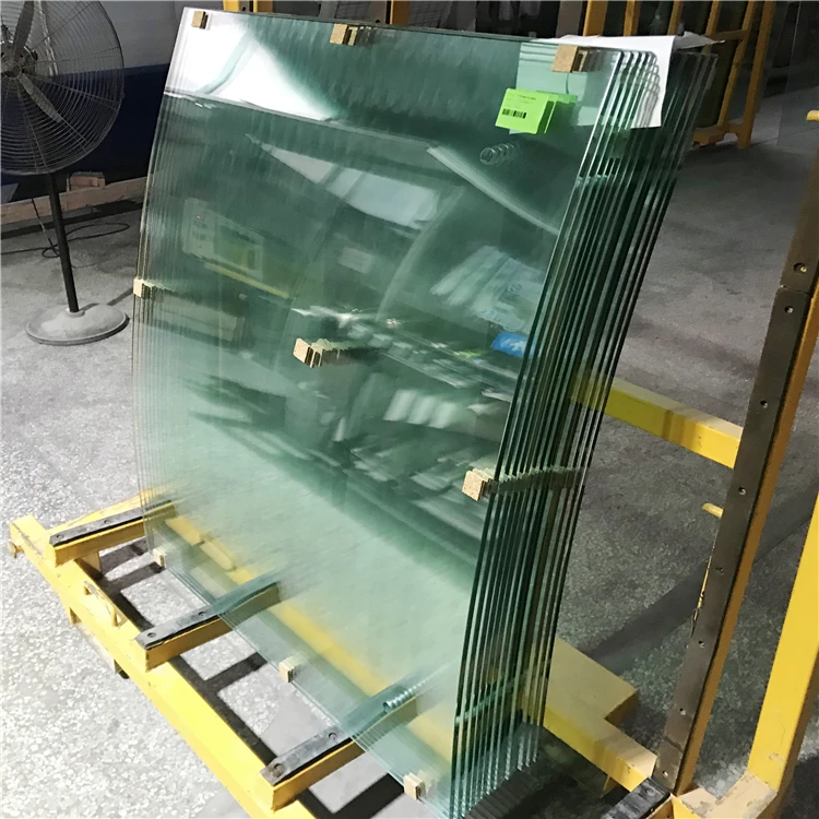 21.52mm exterior laminated curved glass for curtain