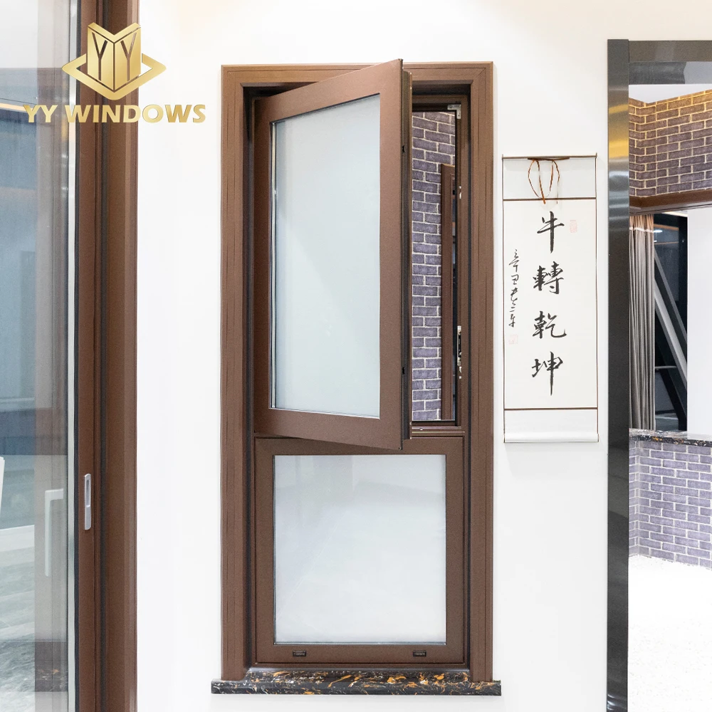 nfrc american standard double tempered glass american style crank open casement window