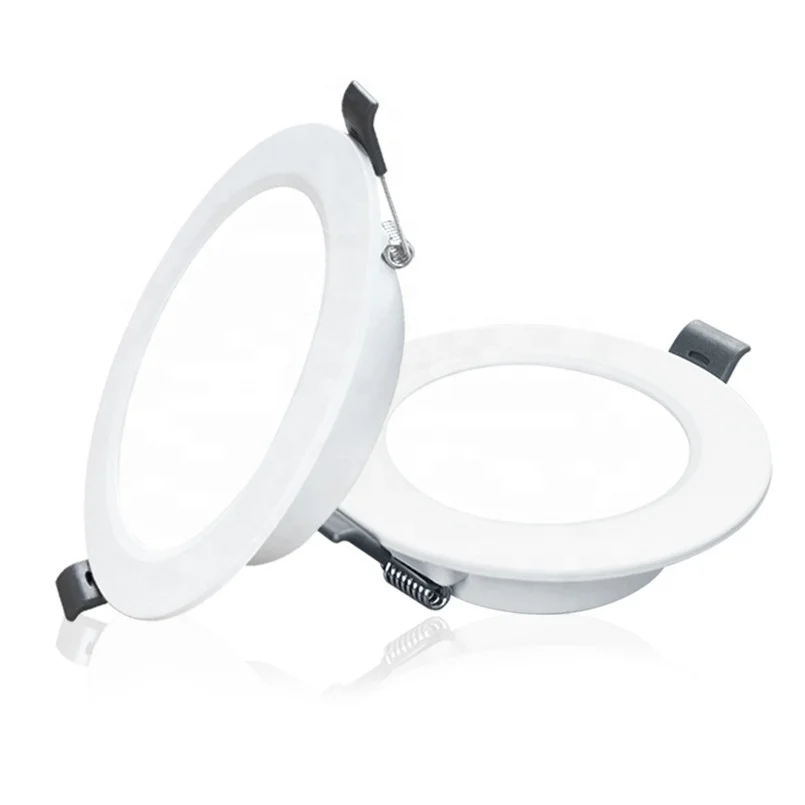 New Design DOB plastic housing recessed 12w commercial ceiling backlit led panel light for indoor lighting