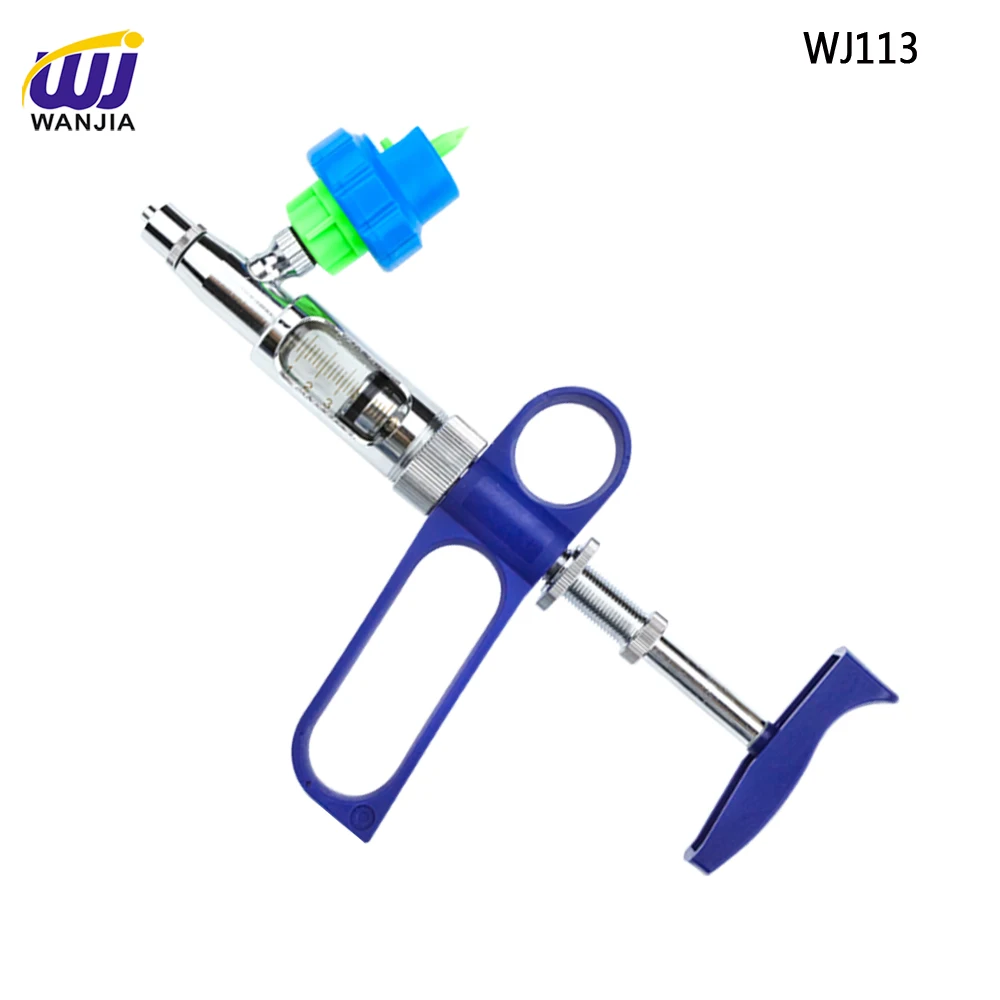 WJ113 1ml 2ml 5ml  veterinary syringe for poultry, automatic syringe, vaccine fowl injection