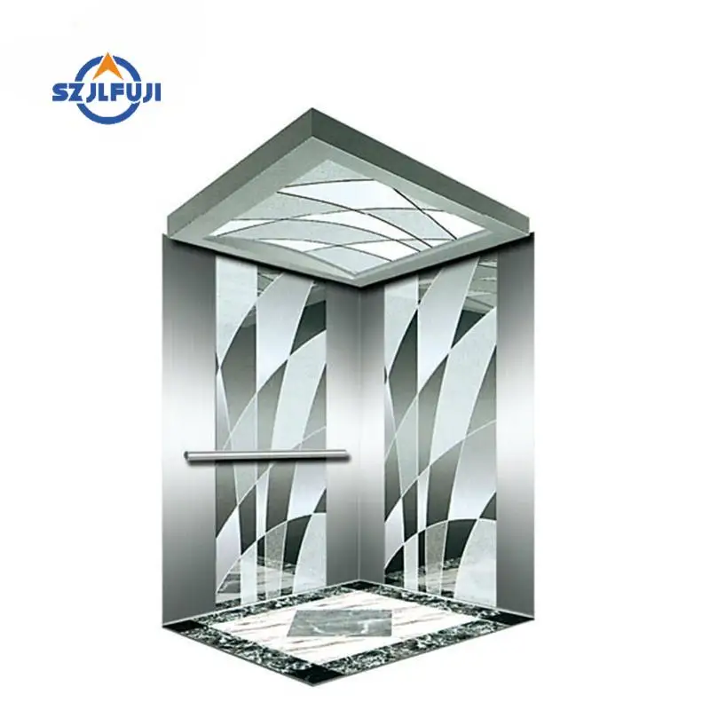 FUJI low noise 6 person passenger building lift elevator price