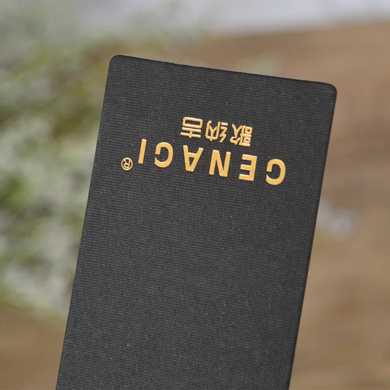 Custom Luxury Garments Tags Brand Hang Tags Free Design Logo String Tag for Clothing
