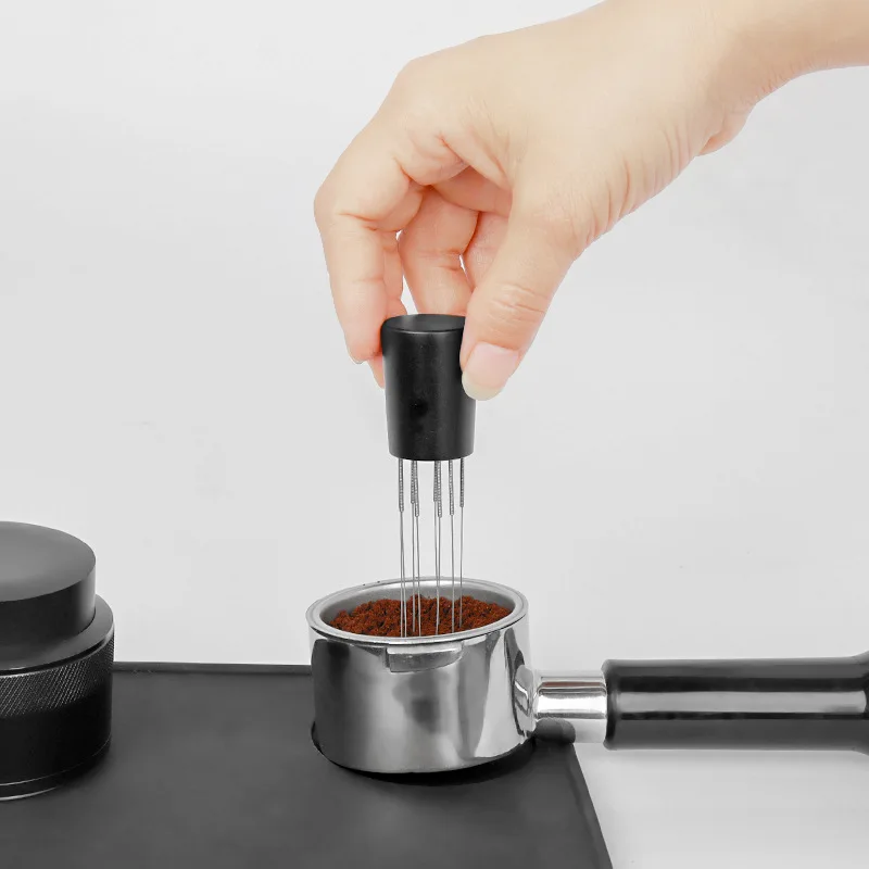 2023 New Design Distribution Tool with Stand  0.4mm Needle WDT Tool Espresso Coffee needle Stirrer