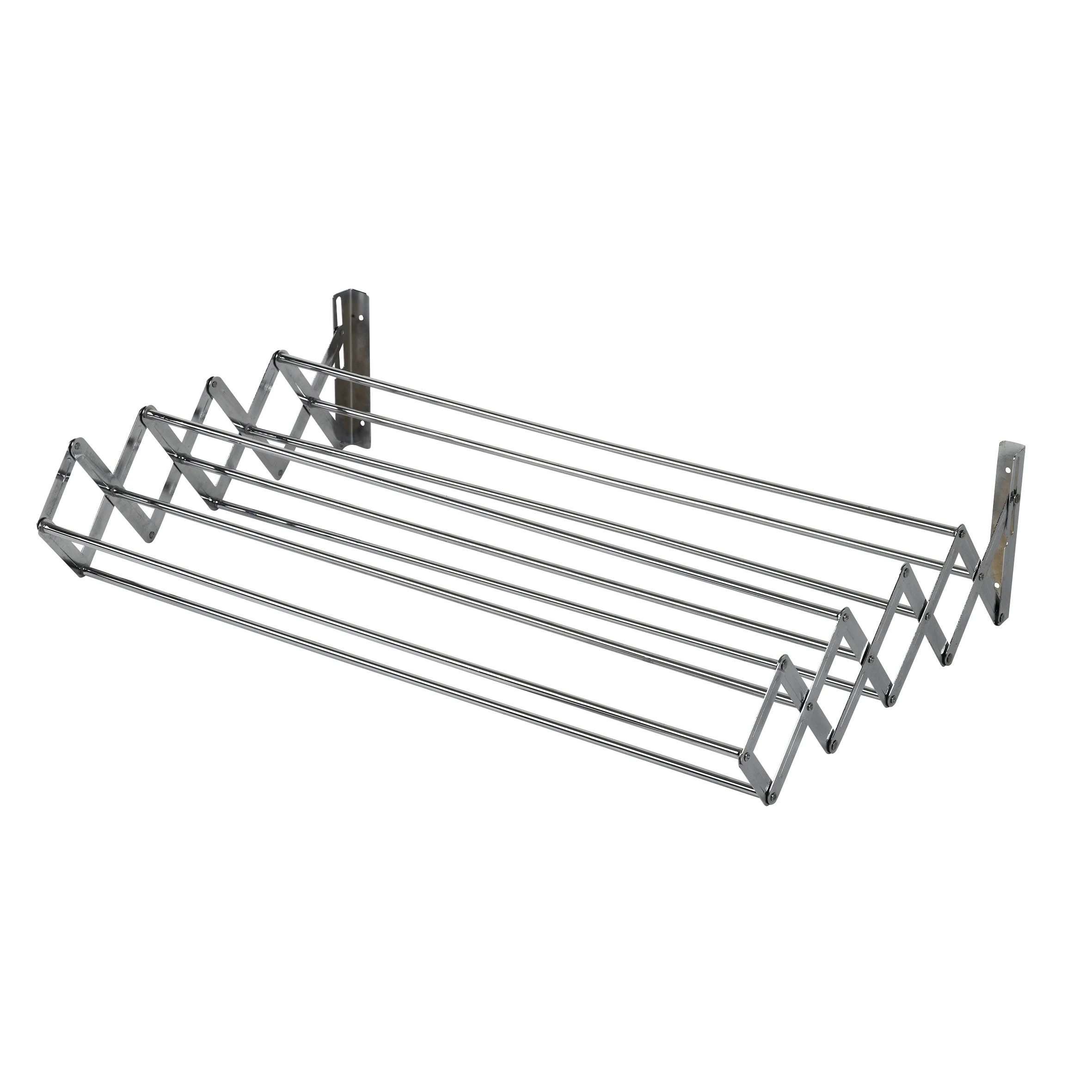 High Level Drying Rack on the Wall and Jeans Hanger Use in Outdoor  Clothes Rack Wall Mounted Extendable Towel Rack