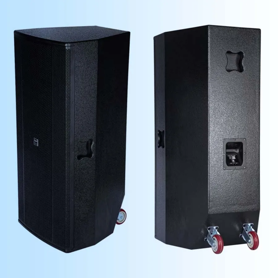 Factory Original Stage Events 2 Way pa system horn stage loudspeaker Double 15 Inch Loudspeakers