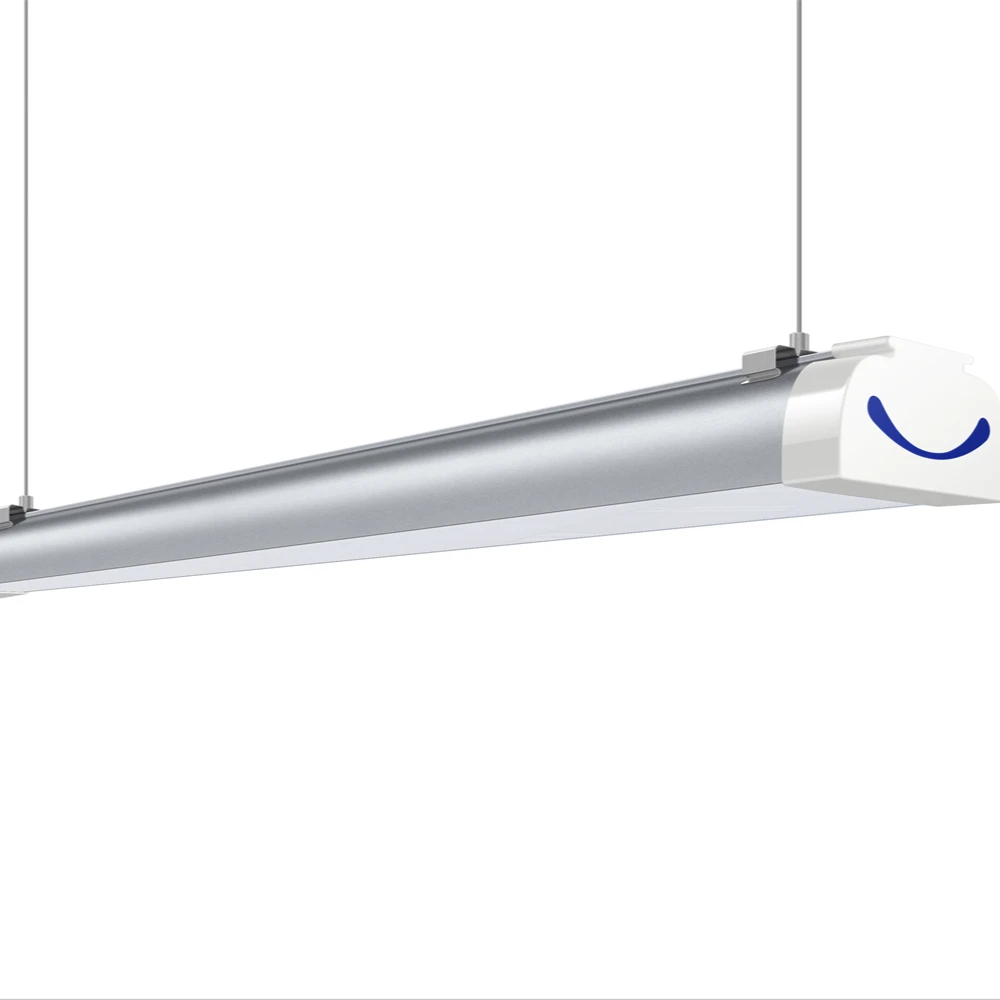 18W Emergency Suspended Vapor Tight Led Batten Linear Triproof Light Waterproof Lighting Fixtures Led Shatterproof Ip66 Tri Proo