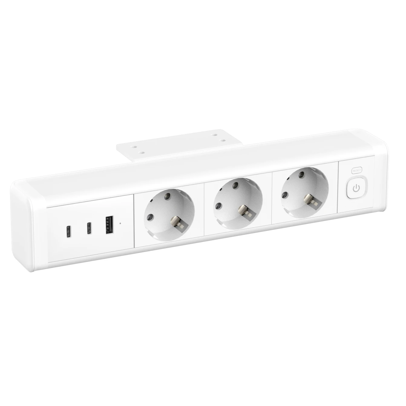New Products Hanging Socket Power Strip 18W 65W Rapid Charger EU Power Plug Socket