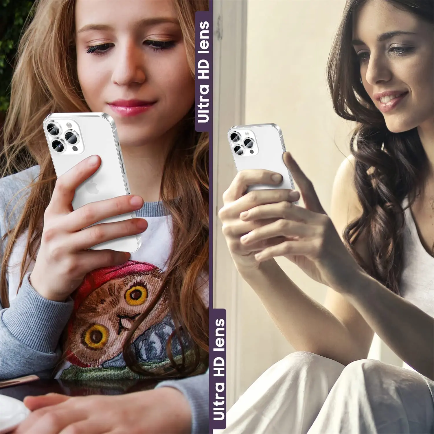 Camera Lens Protector Camera Cover Tempered Glass Glitter Diamonds Bling Colorful For Iphone 11 12 13 14 Mini Pro Max